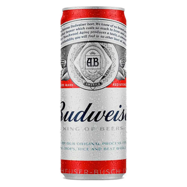 CERVEJA LATA BUDWEISER 350ml