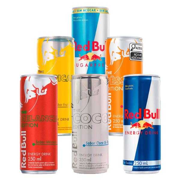 RED BULL LATA 250ml SABORES