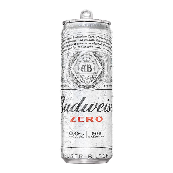 CERVEJA LATA BUDWEISER ZERO 350ml